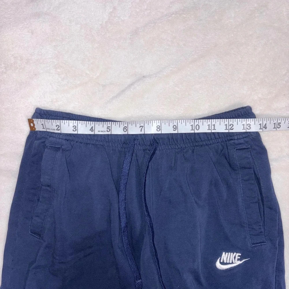 NIKE‎ Sportswear Club Shorts Mens Small Blue BV2772-410 Cotton Jersey Athletic